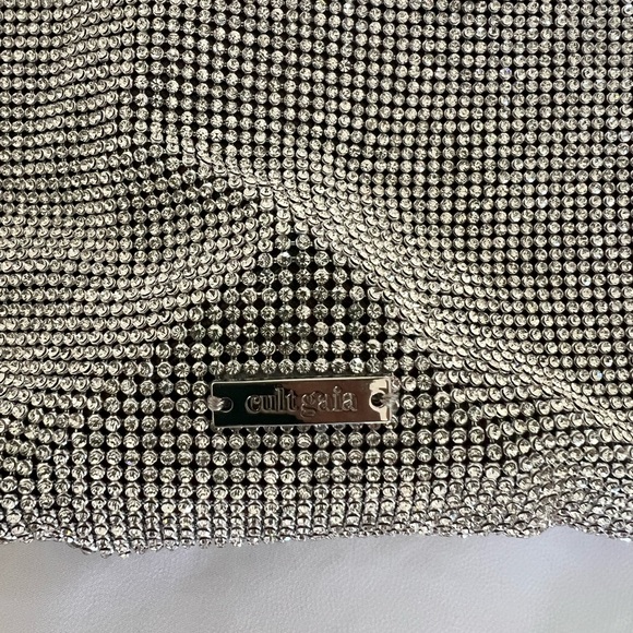 Cult Gaia HERA NANO RHINESTONE SHOULDER BAG - Picture 3 of 3